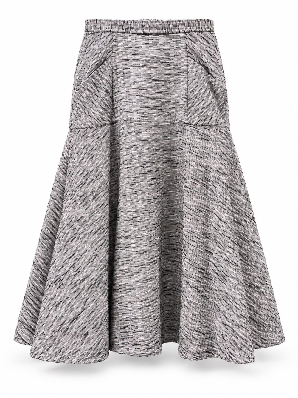 Anthropologie Rue58 Save the Last Dance Stardust Tweed Flare Midi Skirt S